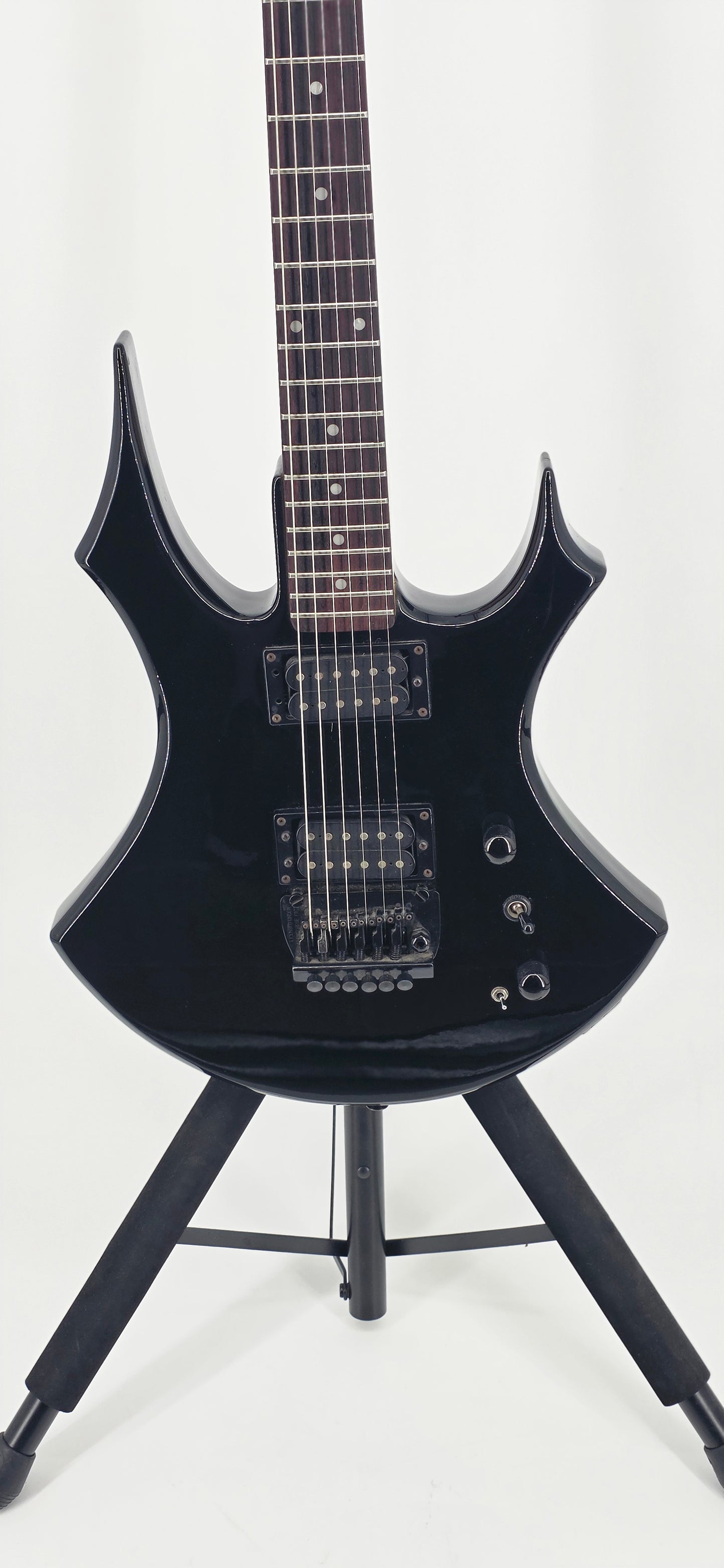 B.C Rich - Virgin Platinum - PVGWHBK - Platnium Series - 2001 - Black