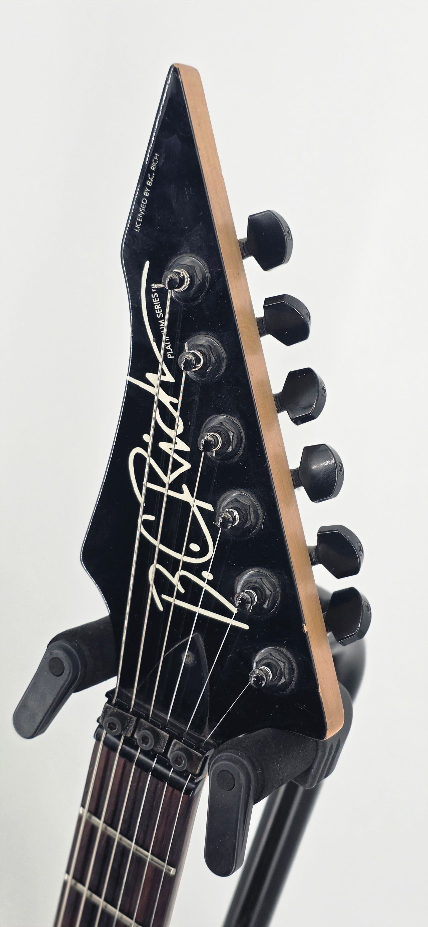 B.C Rich - Virgin Platinum - PVGWHBK - Platnium Series - 2001 - Black