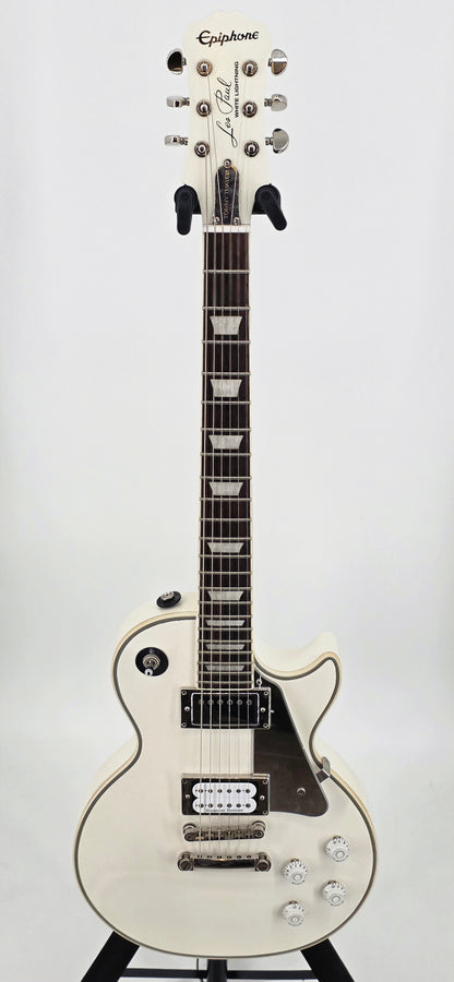 Epiphone - Les Paul Standard - Tommy Thayer "White Lightning" - 2015 - White Sparkle
