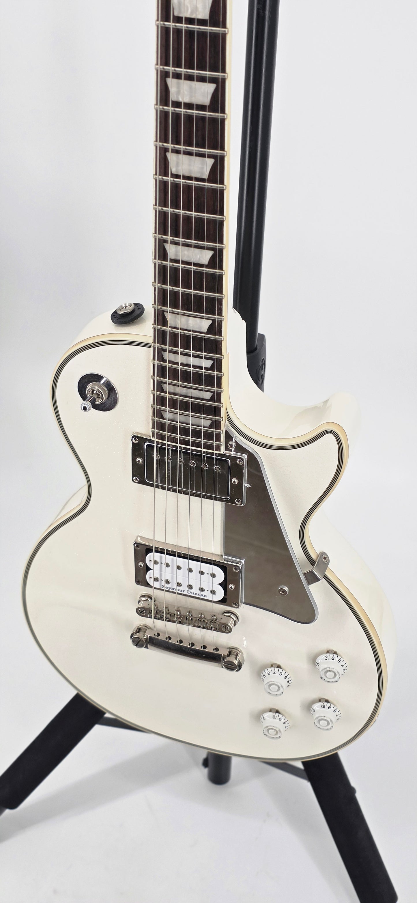 Epiphone - Les Paul Standard - Tommy Thayer "White Lightning" - 2015 - White Sparkle