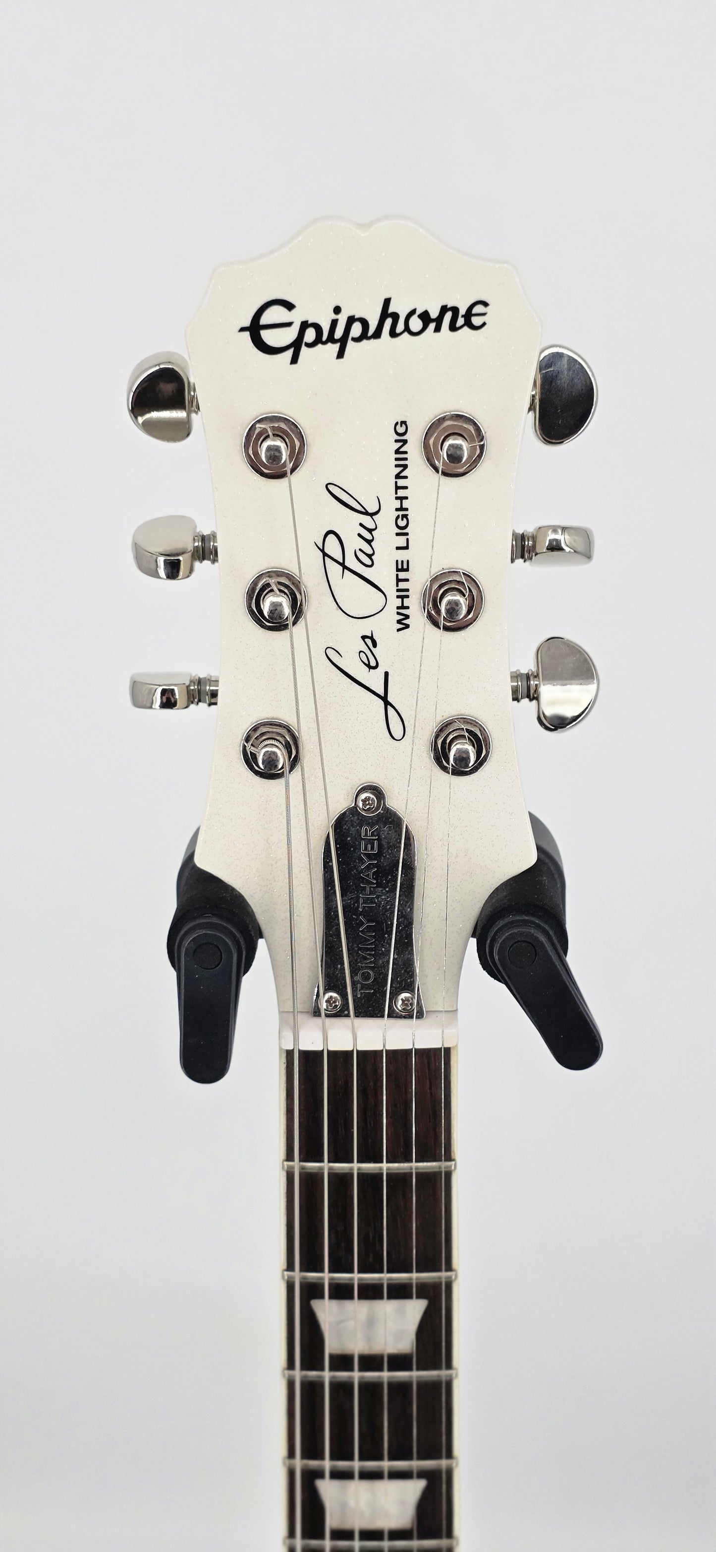 Epiphone - Les Paul Standard - Tommy Thayer "White Lightning" - 2015 - White Sparkle