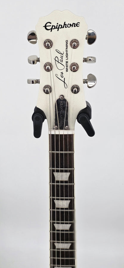 Epiphone - Les Paul Standard - Tommy Thayer "White Lightning" - 2015 - White Sparkle