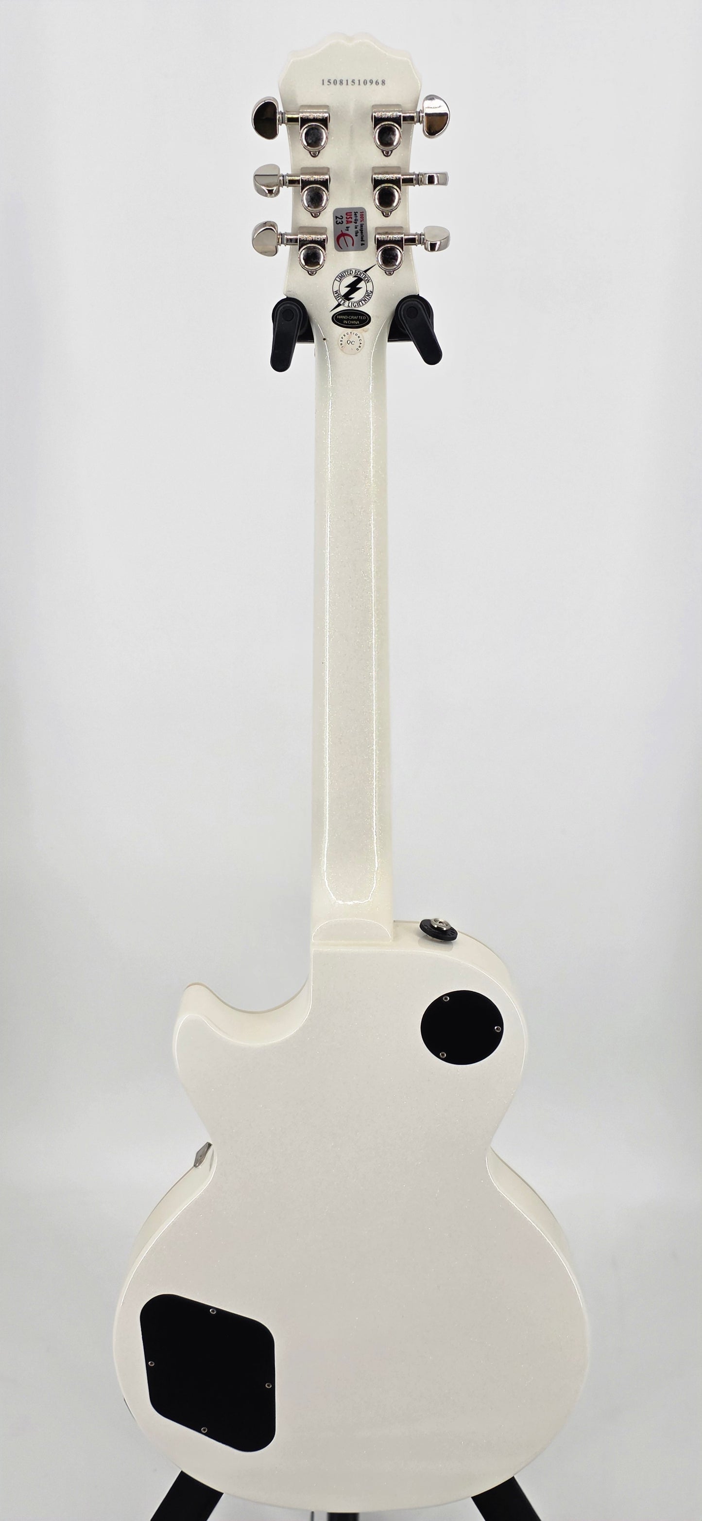 Epiphone - Les Paul Standard - Tommy Thayer "White Lightning" - 2015 - White Sparkle