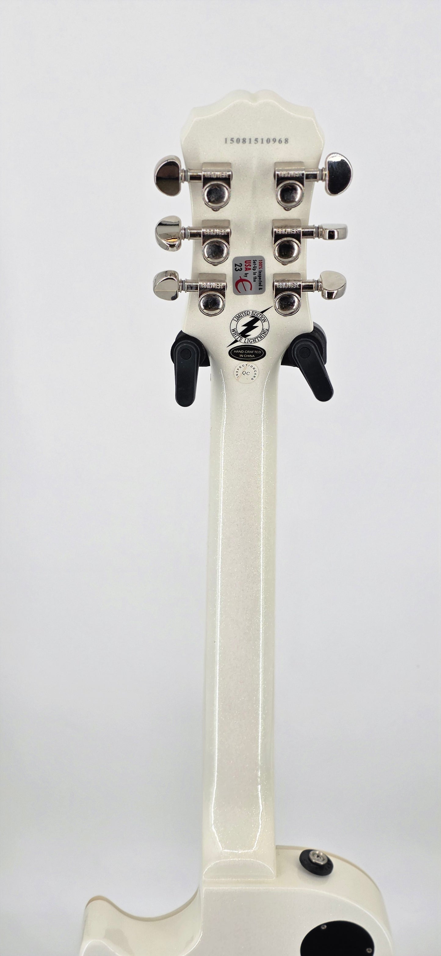 Epiphone - Les Paul Standard - Tommy Thayer "White Lightning" - 2015 - White Sparkle