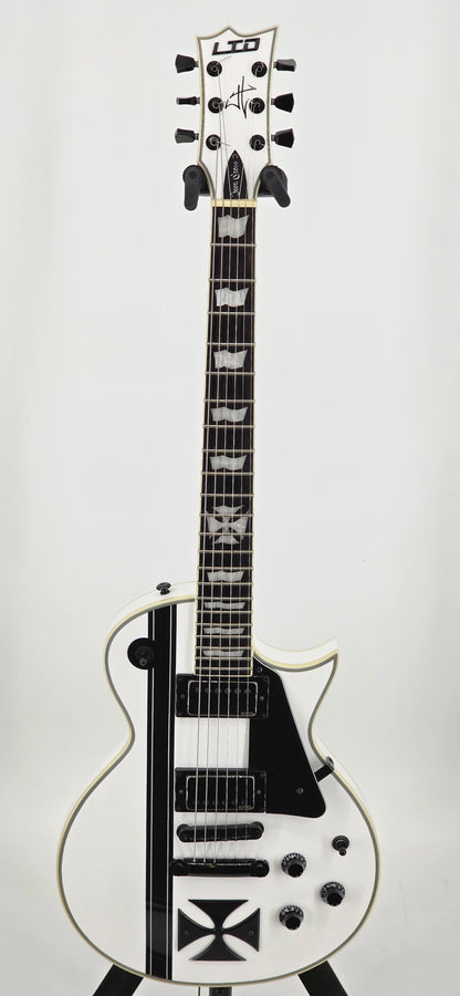 LTD - IRON CROSS - James Hetfield Signature - 2022 - Snow White