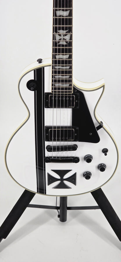 LTD - IRON CROSS - James Hetfield Signature - 2022 - Snow White