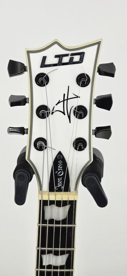 LTD - IRON CROSS - James Hetfield Signature - 2022 - Snow White
