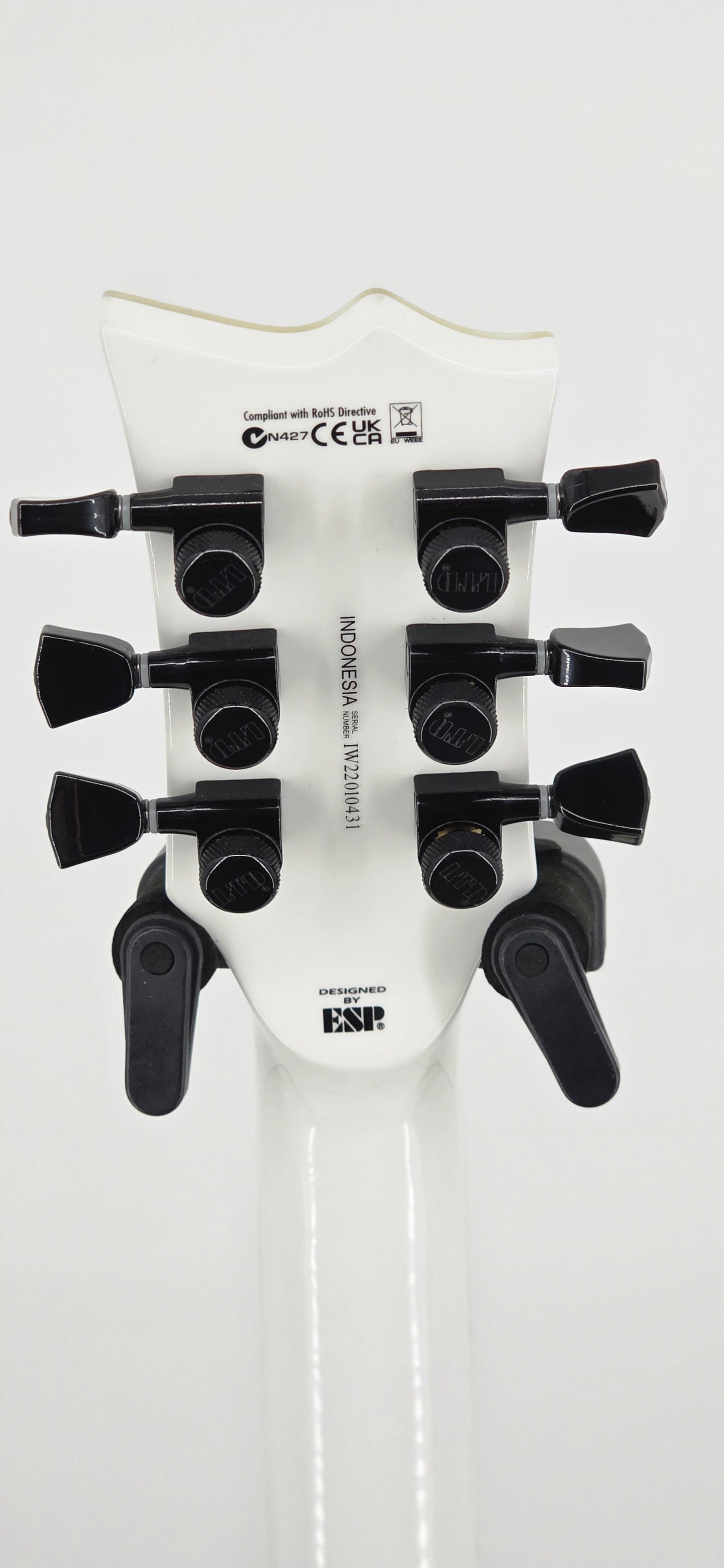 LTD - IRON CROSS - James Hetfield Signature - 2022 - Snow White