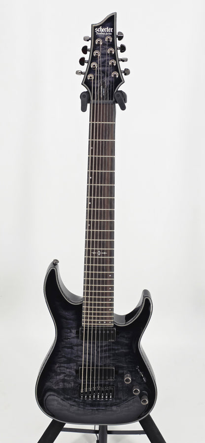 Schecter - Hellraiser Hybrid - C-8 - 8-String - 2024 - Transparent Black