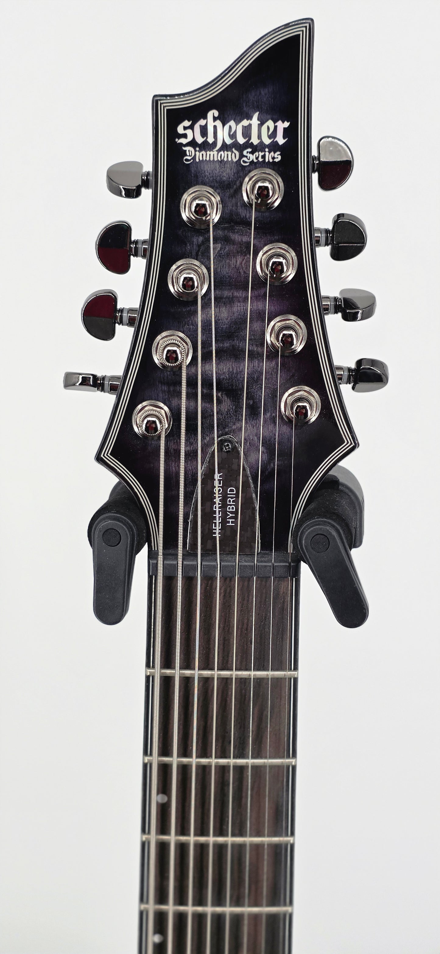 Schecter - Hellraiser Hybrid - C-8 - 8-String - 2024 - Transparent Black