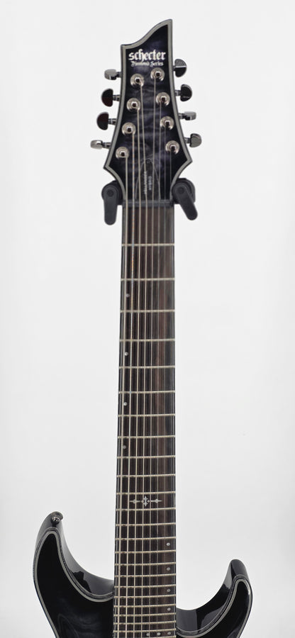 Schecter - Hellraiser Hybrid - C-8 - 8-String - 2024 - Transparent Black
