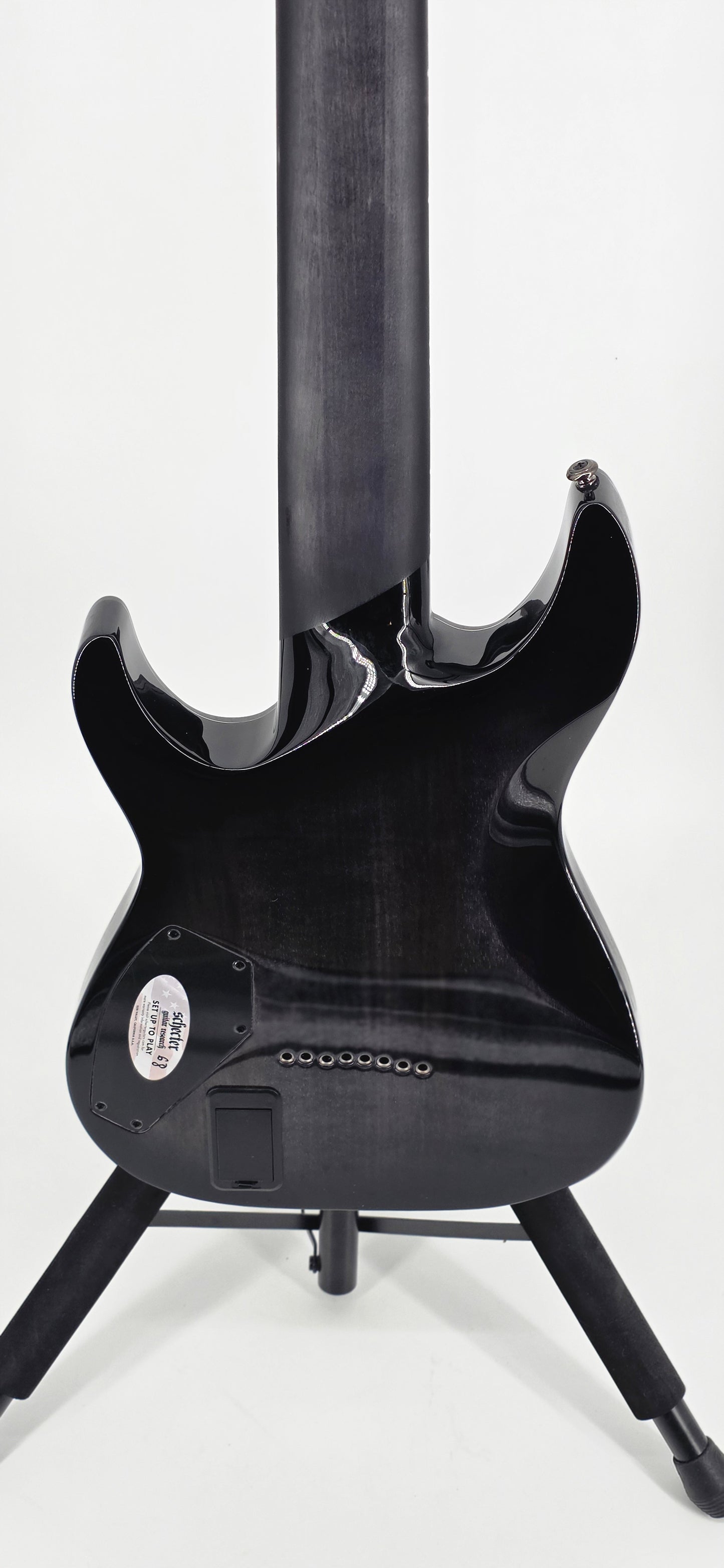 Schecter - Hellraiser Hybrid - C-8 - 8-String - 2024 - Transparent Black
