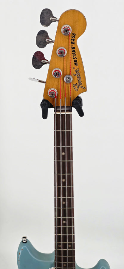 Fender - JMJ - Road Worn - Mustang Bass - 2025 - Daphne Blue Factory Relic