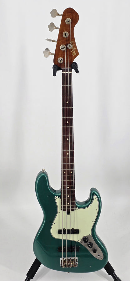 Bluesman Vintage - El Dorado Jazz Bass - 2020s - Sherwood Green Light Relic