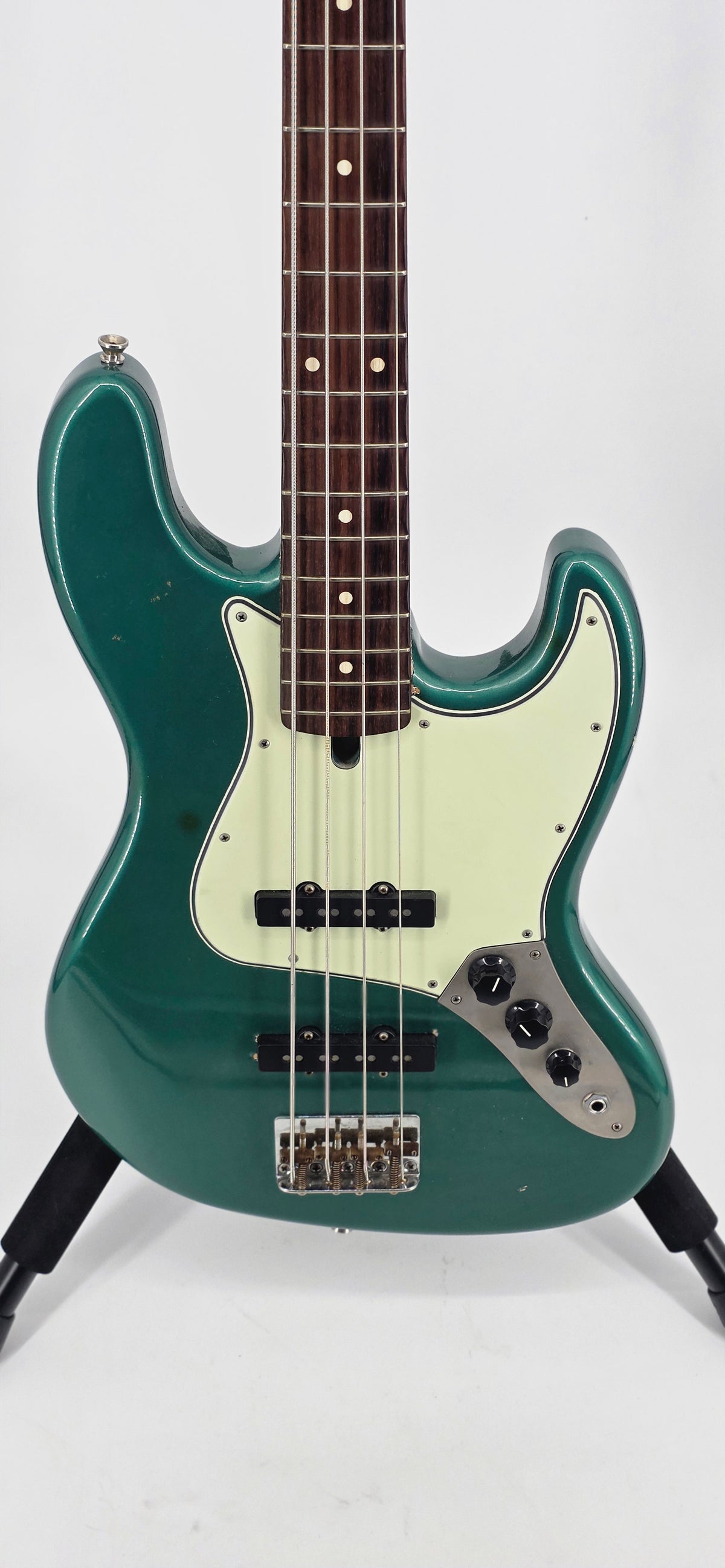 Bluesman Vintage - El Dorado Jazz Bass - 2020s - Sherwood Green Light Relic