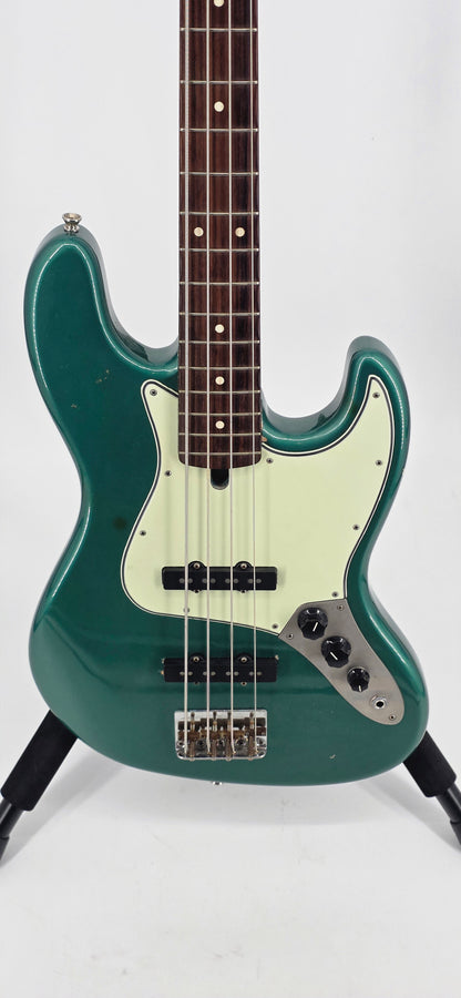 Bluesman Vintage - El Dorado Jazz Bass - 2020s - Sherwood Green Light Relic