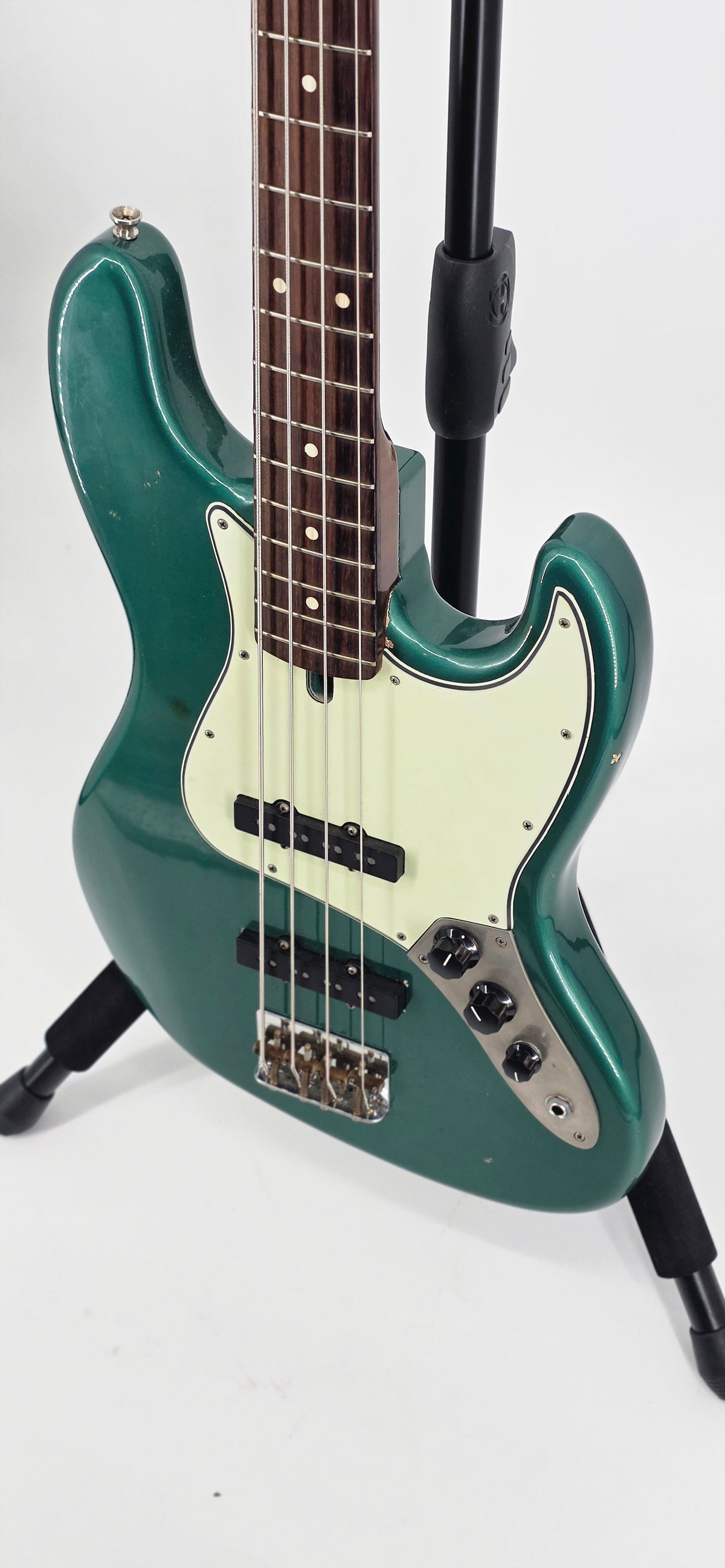 Bluesman Vintage - El Dorado Jazz Bass - 2020s - Sherwood Green Light Relic