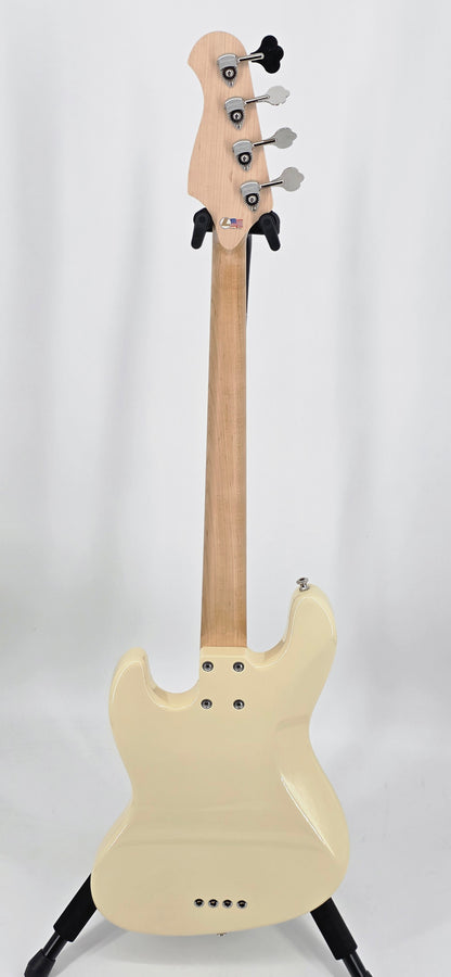 D. Lakin (of Lakland Fame) - Jazz Bass - 2020s - Olympic White
