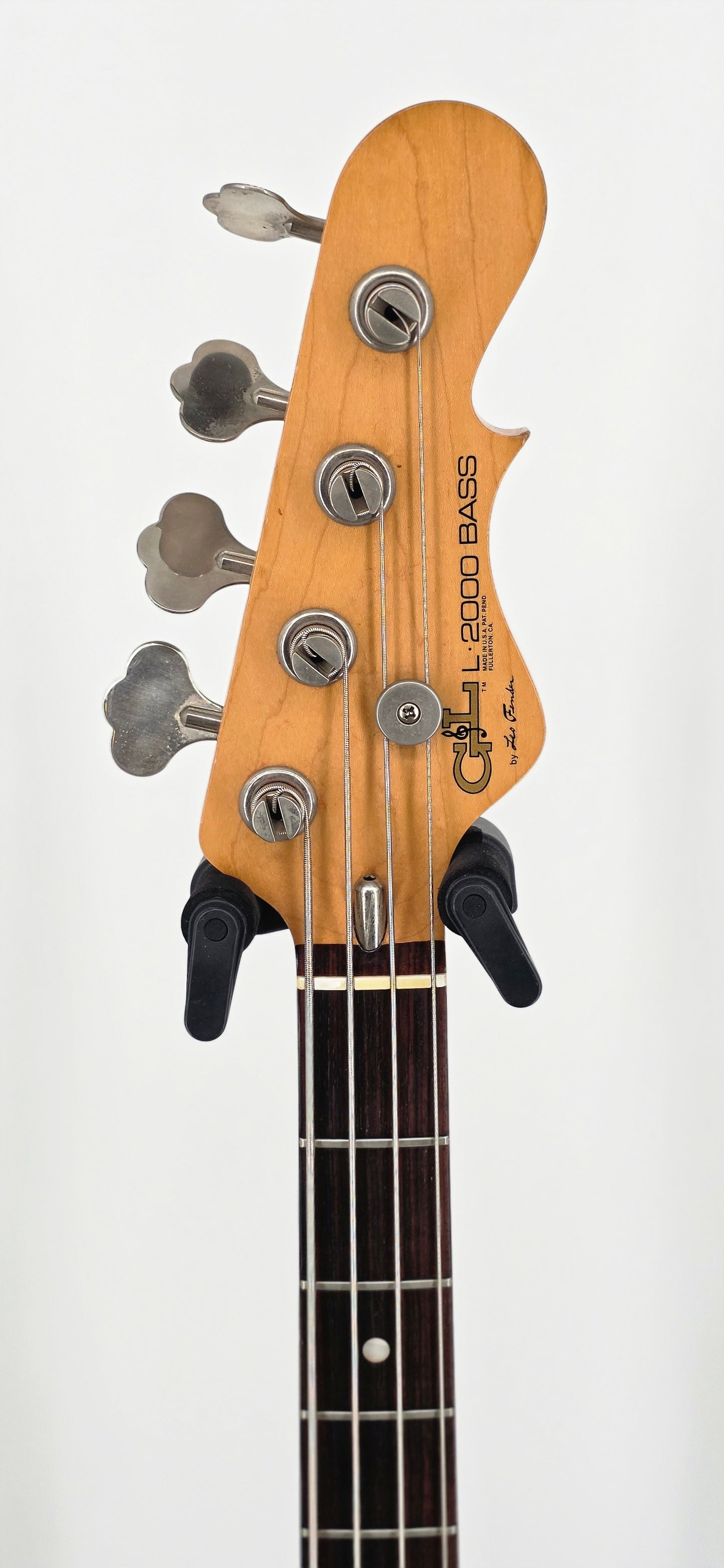 G&L - L2000 -Circa - 1995 - Transparent Blue Over Ash