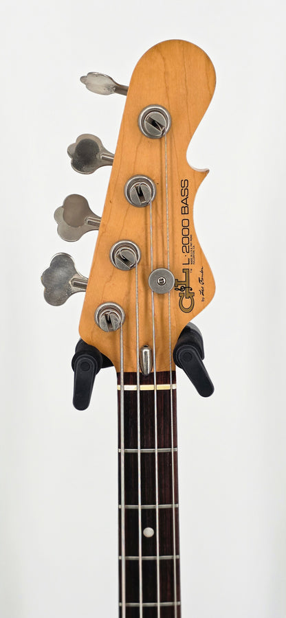 G&L - L2000 -Circa - 1995 - Transparent Blue Over Ash