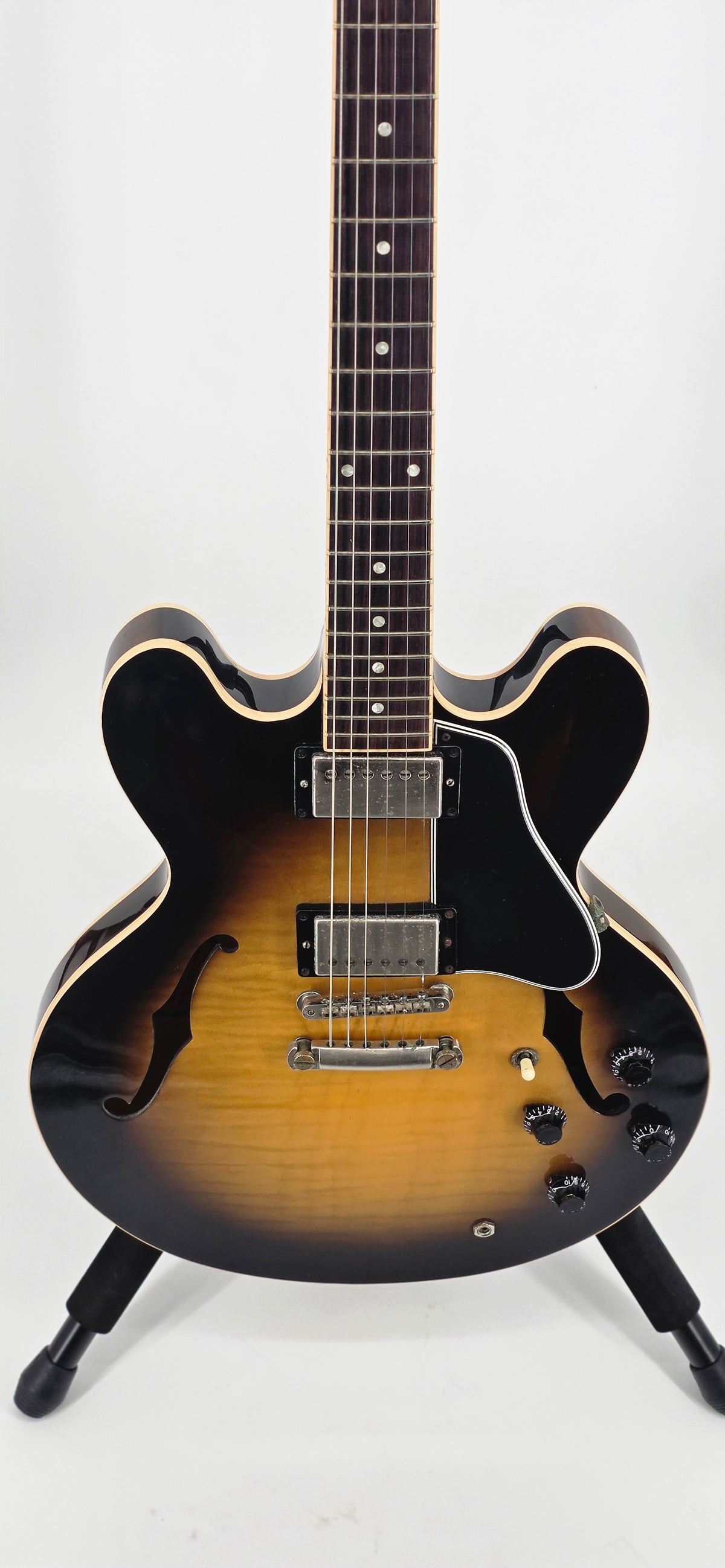 Gibson -  Memphis ES-335 Dot Figured model - 2005- Vintage Sunburst finish