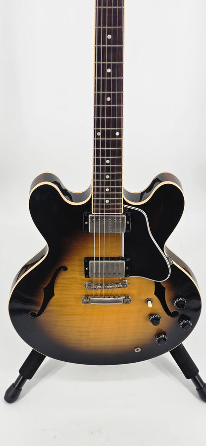 Gibson -  Memphis ES-335 Dot Figured model - 2005- Vintage Sunburst finish