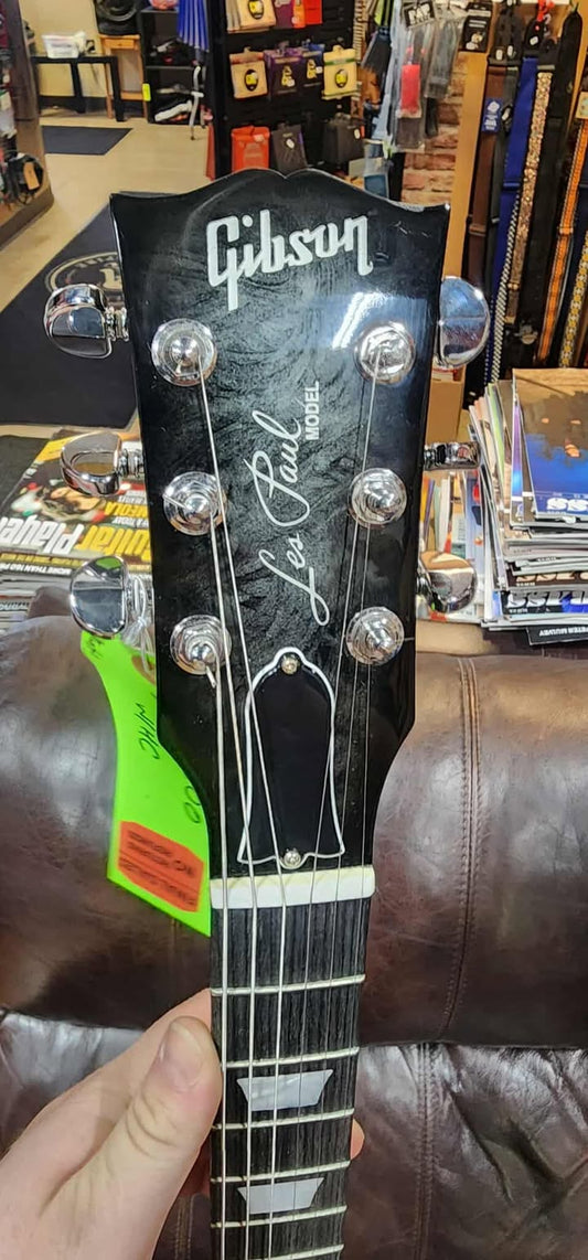 Gibson Les Paul Studio Swirl series 2011 (Black Silver)