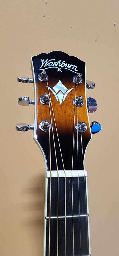 Washburn Acoustic-Electric Guitar EA15 Festival Series Sunburst (NEW)
