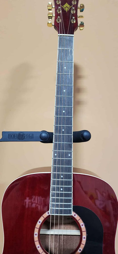 Washburn Acoustic Guitar WD100DL Dreadnought Mahogany (NEW)