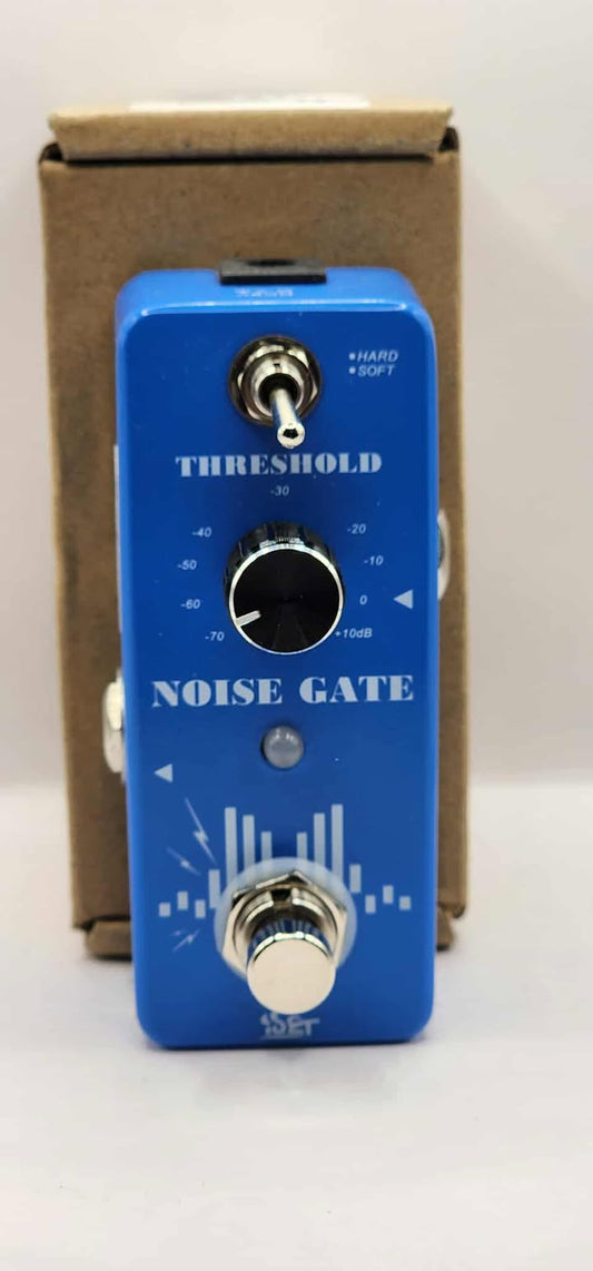 ISET Noise Gate Pedal Suppressor Noise Killer Effect Pedal For Guitar Bass With True Bypass