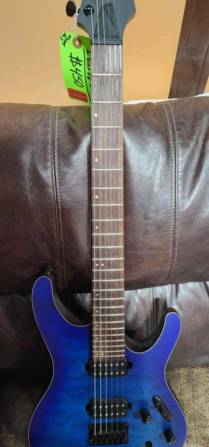 Ibanez S series  Sapphire Blue Flat