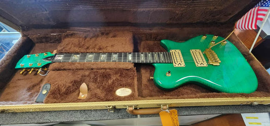 Carvin SC90 Emerald Custom Guitar (2000's)