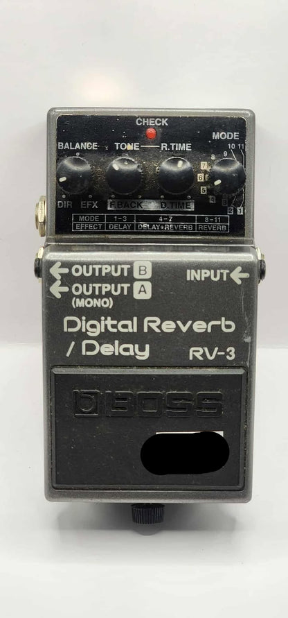 Boss RV-3 Digital Reverb/Delay Pink label