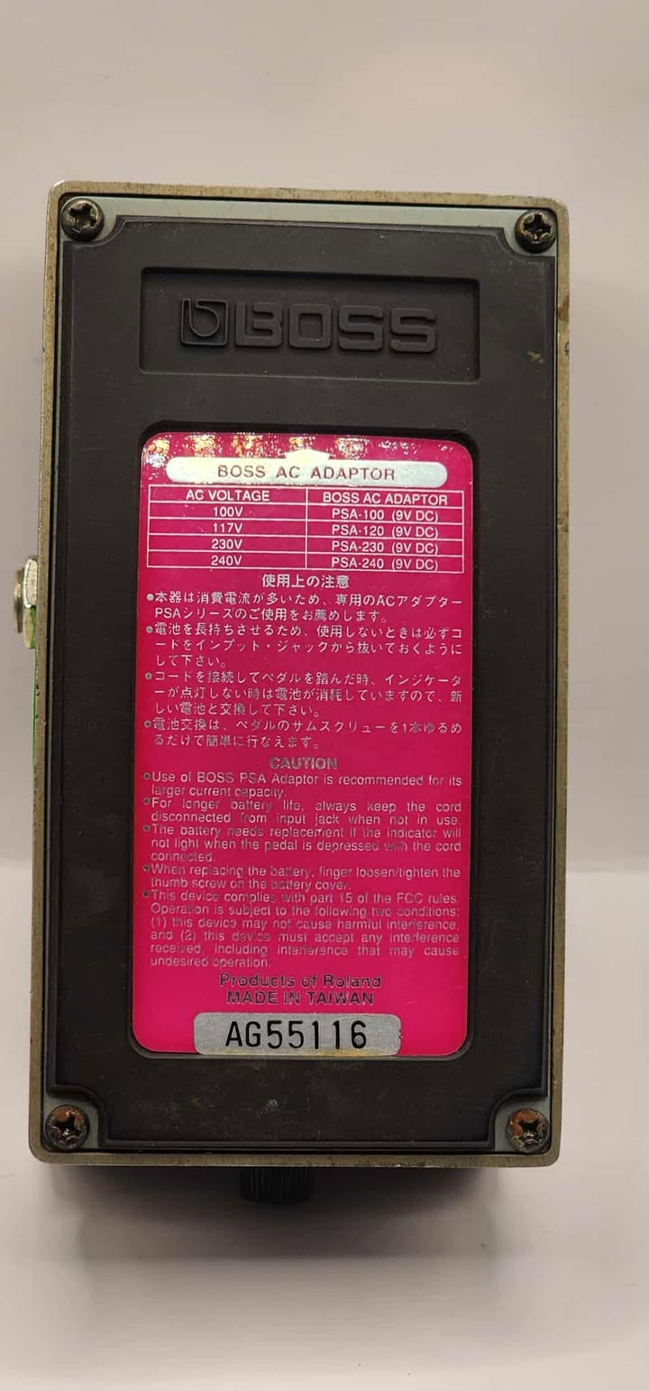 Boss RV-3 Digital Reverb/Delay Pink label