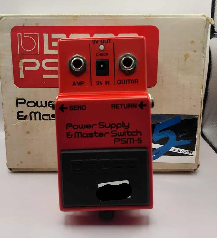 Boss Pedals and Carrying Case Combo Deal