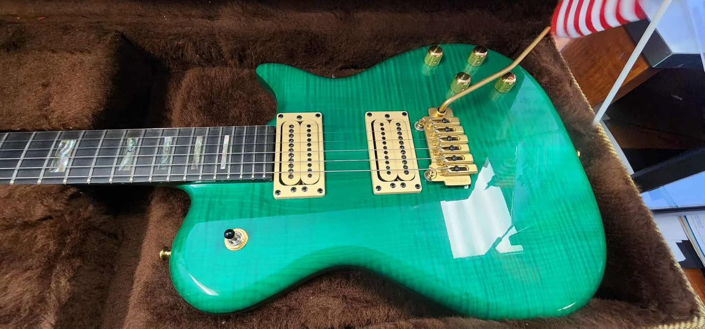 Carvin SC90 Emerald Custom Guitar (2000's)