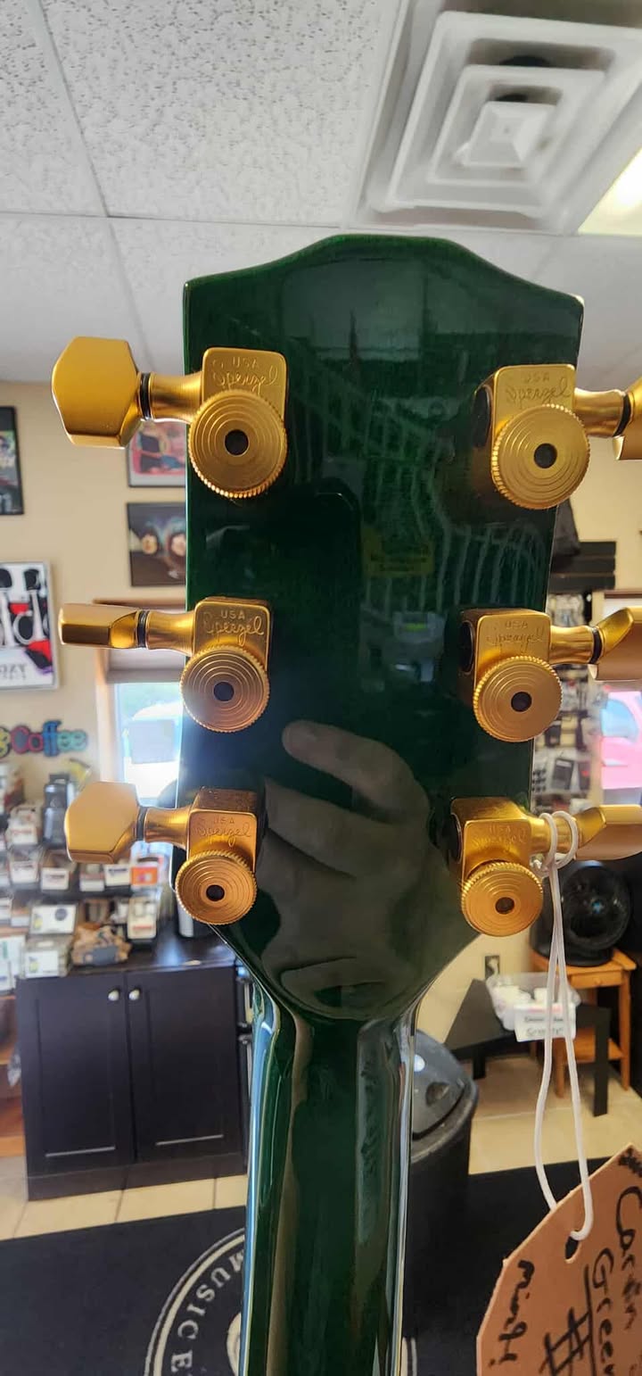 Carvin SC90 Emerald Custom Guitar (2000's) – Flemington Guitar Shop