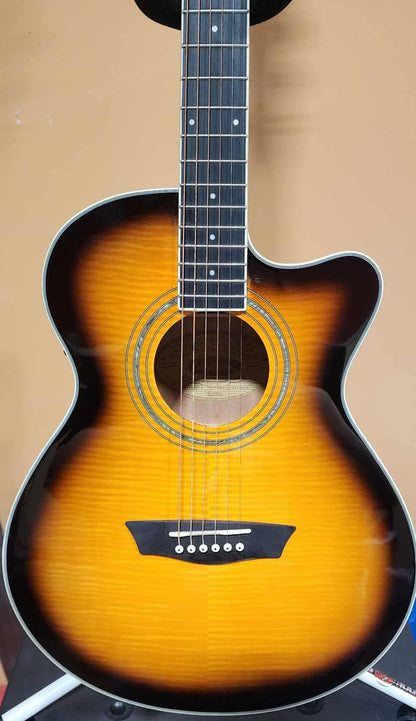 Washburn Acoustic-Electric Guitar EA15 Festival Series Sunburst (NEW)