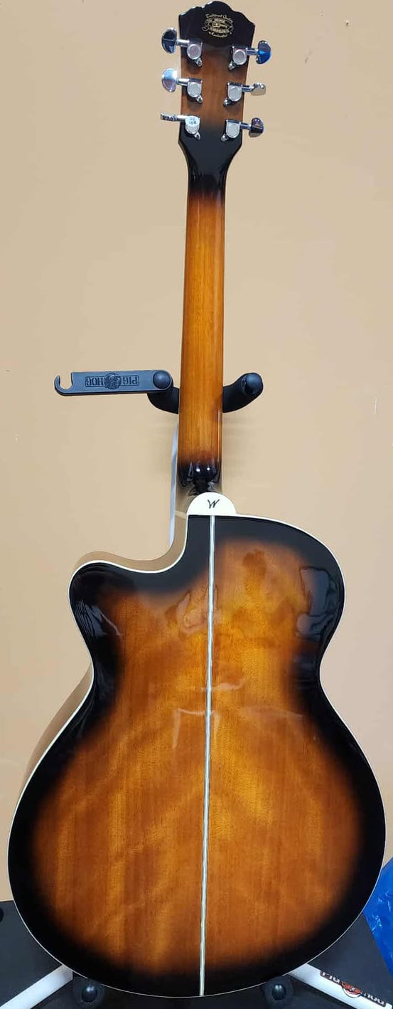 Washburn Acoustic-Electric Guitar EA15 Festival Series Sunburst (NEW)