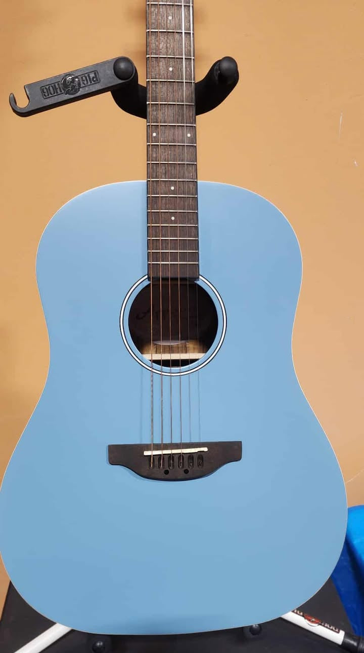 Ovation Applause Jump Series Dreadnought Acoustic Guitar - Lagoon-Blue - AAS-69-B (NEW)