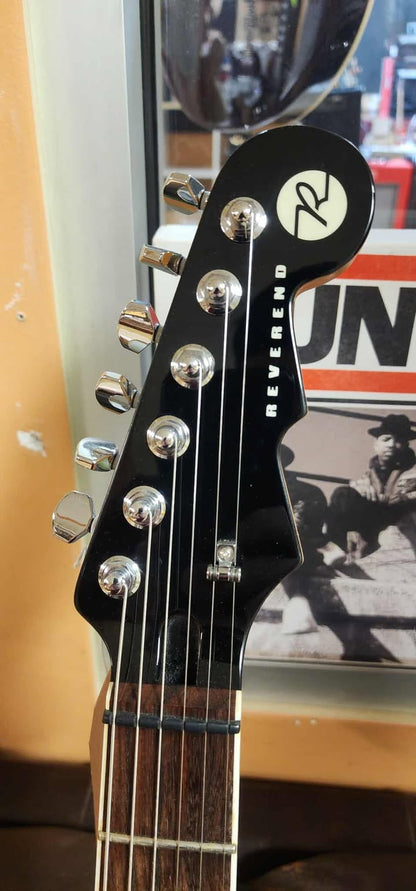 Reverend Reeves Gabrels Signature #11855 - Satin Transparent Black