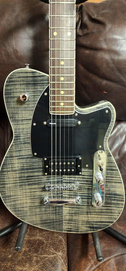 Reverend Reeves Gabrels Signature #11855 - Satin Transparent Black