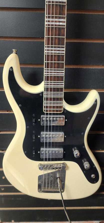 Hofner Galaxie CT - 2009 Reissue - Cream White