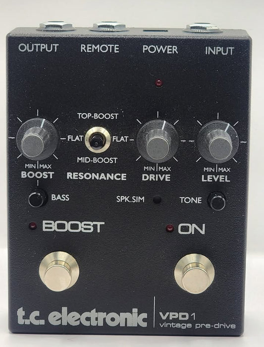 TC Electronic - VPD1 - Vintage Pre-Drive Pedal