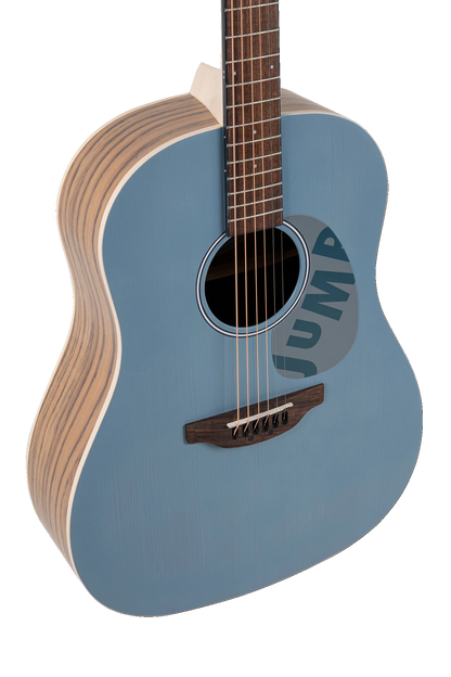 Applause Acoustic Guitar Jump Slope Shoulder Dreadnought - AAS-69-B - Lagoon (NEW)