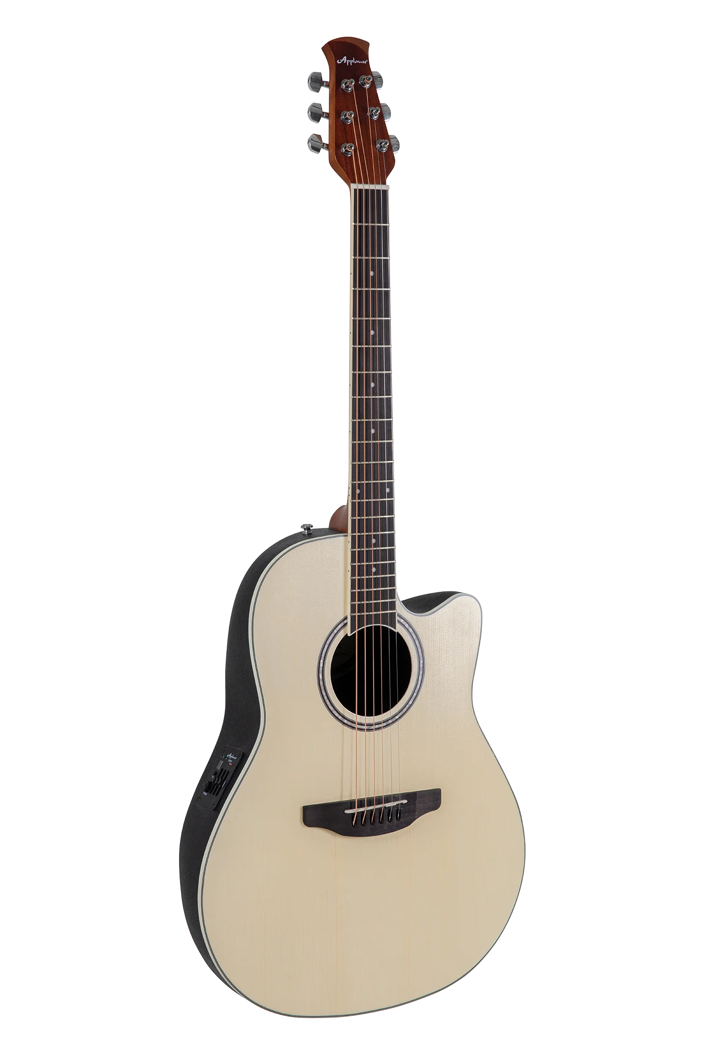 Applause E-Acoustic Guitar AB24II CS Mid Cutaway - AB24-4S - Natural Satin (NEW)