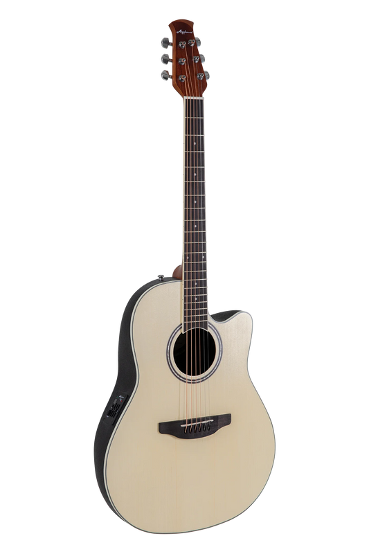 Applause E-Acoustic Guitar AB24II CS Mid Cutaway - AB24-4S - Natural Satin (NEW)
