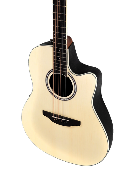 Applause E-Acoustic Guitar AB24II CS Mid Cutaway - AB24-4S - Natural Satin (NEW)