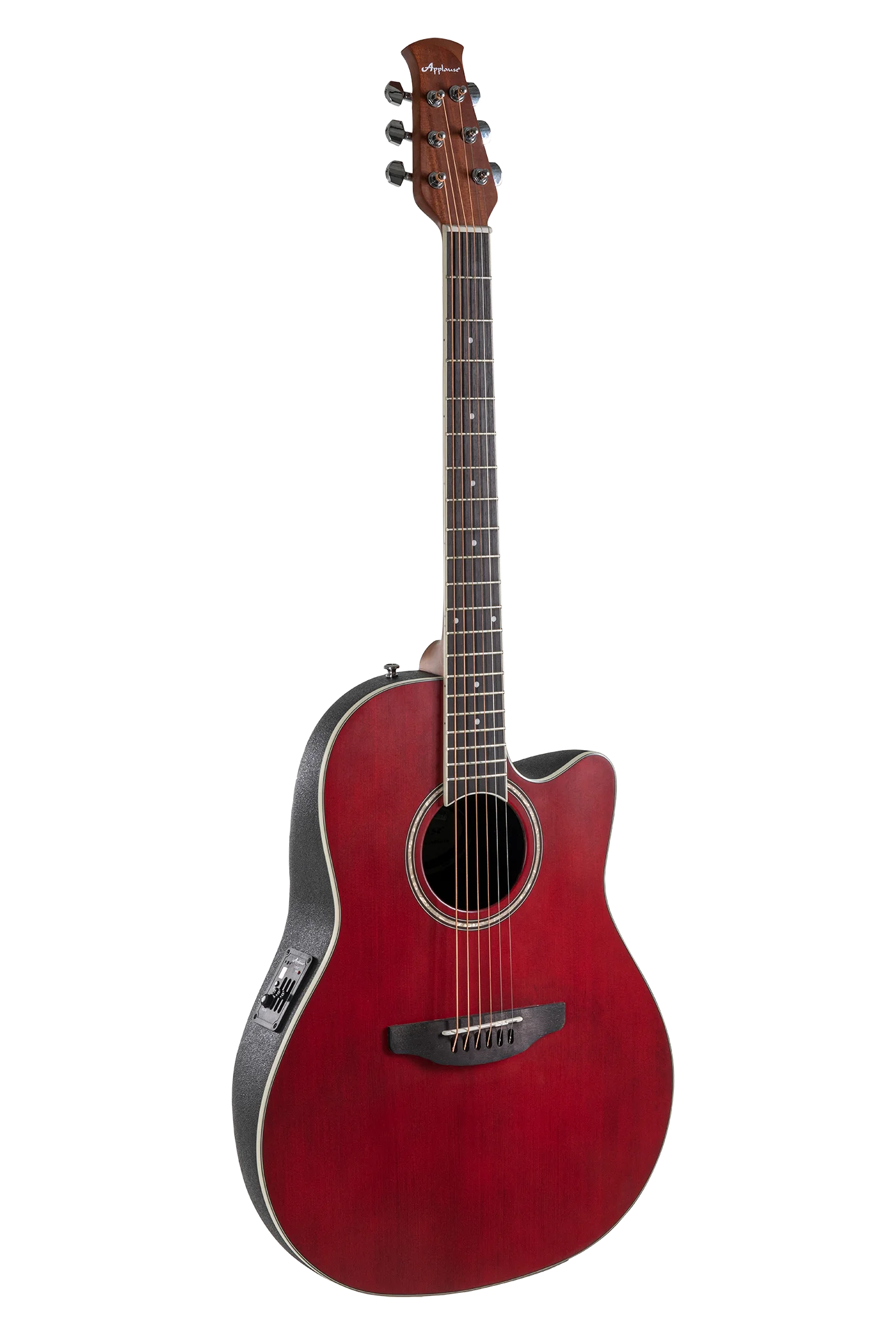 Applause E-Acoustic Guitar AB24II CS Mid Cutaway - AB24-25 - Ruby Red Satin (NEW)
