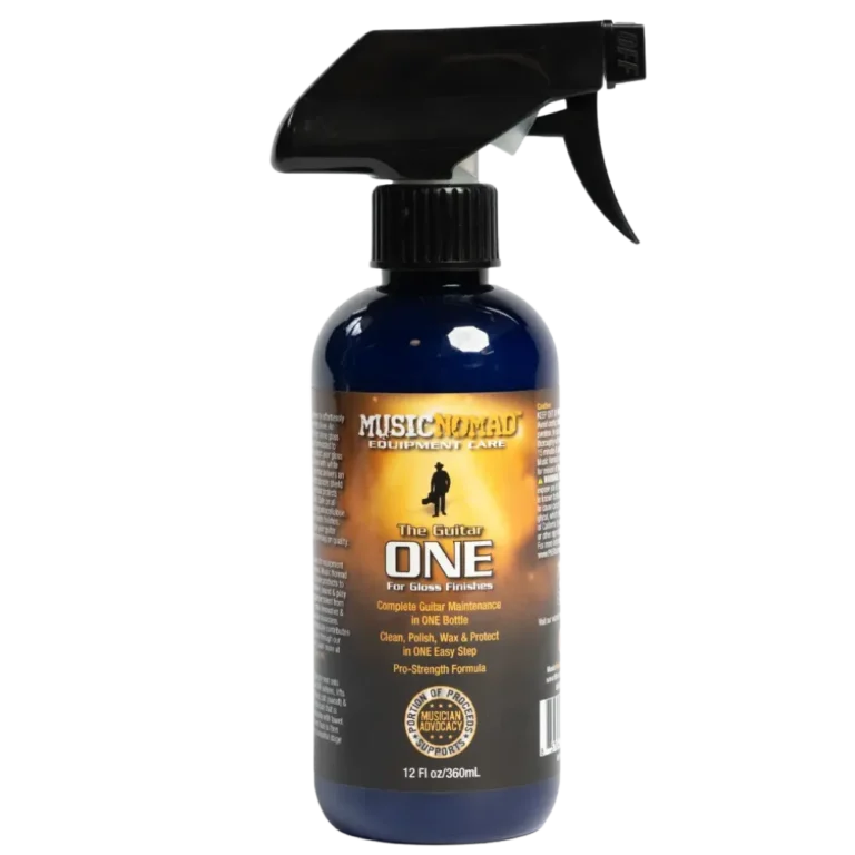 MusicNomad The Guitar One 12 oz. Tech Size – All in 1 Cleaner, Polish & Wax